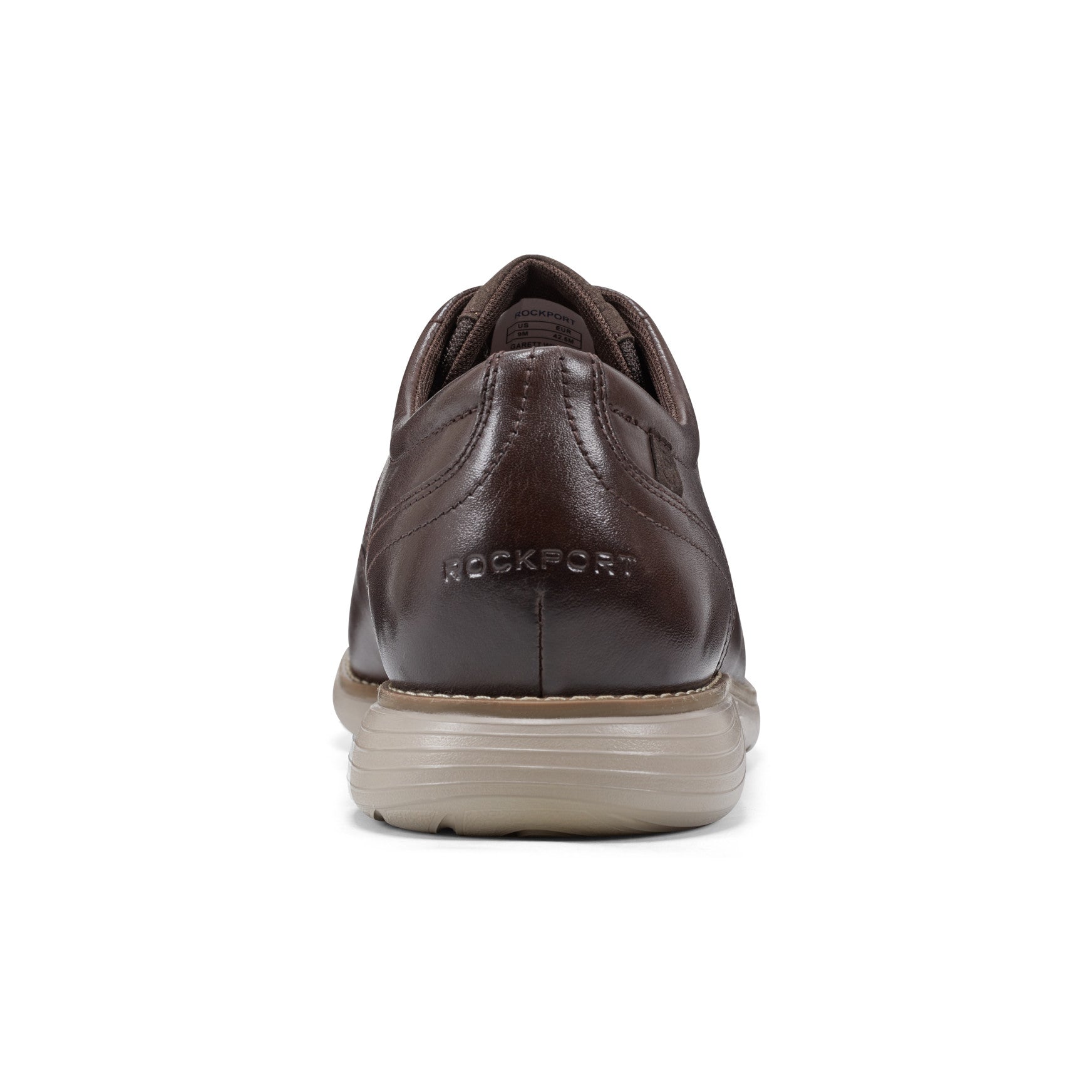 Rockport Men / Garett Wing Tip Oxford - Dark Brown Leather
