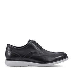 Rockport Men / Garett Wing Tip Oxford - Black Vapor Leather
