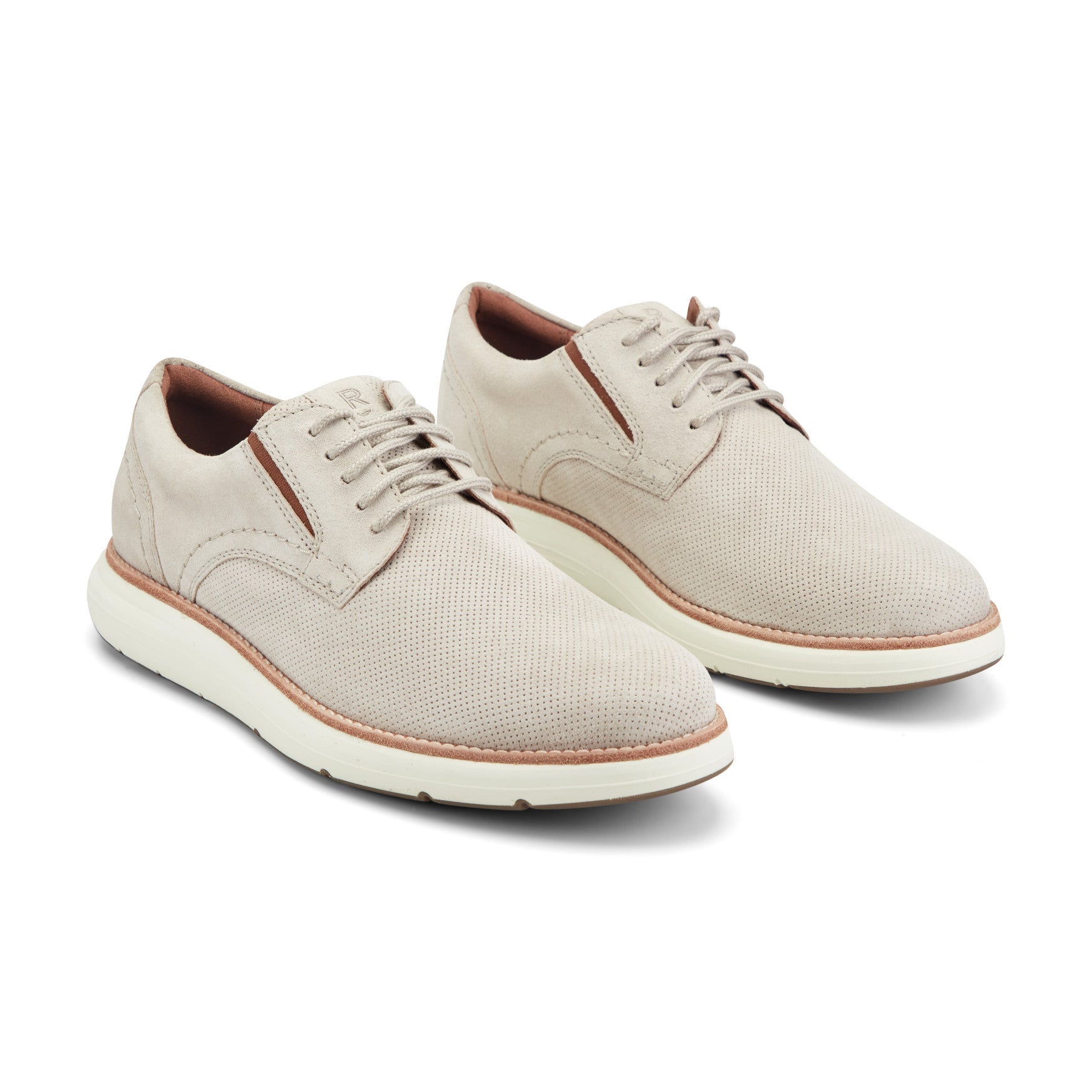Rockport Men / Total Motion Cadman Casual Lace-up Oxford Sneakers - Taupe Suede