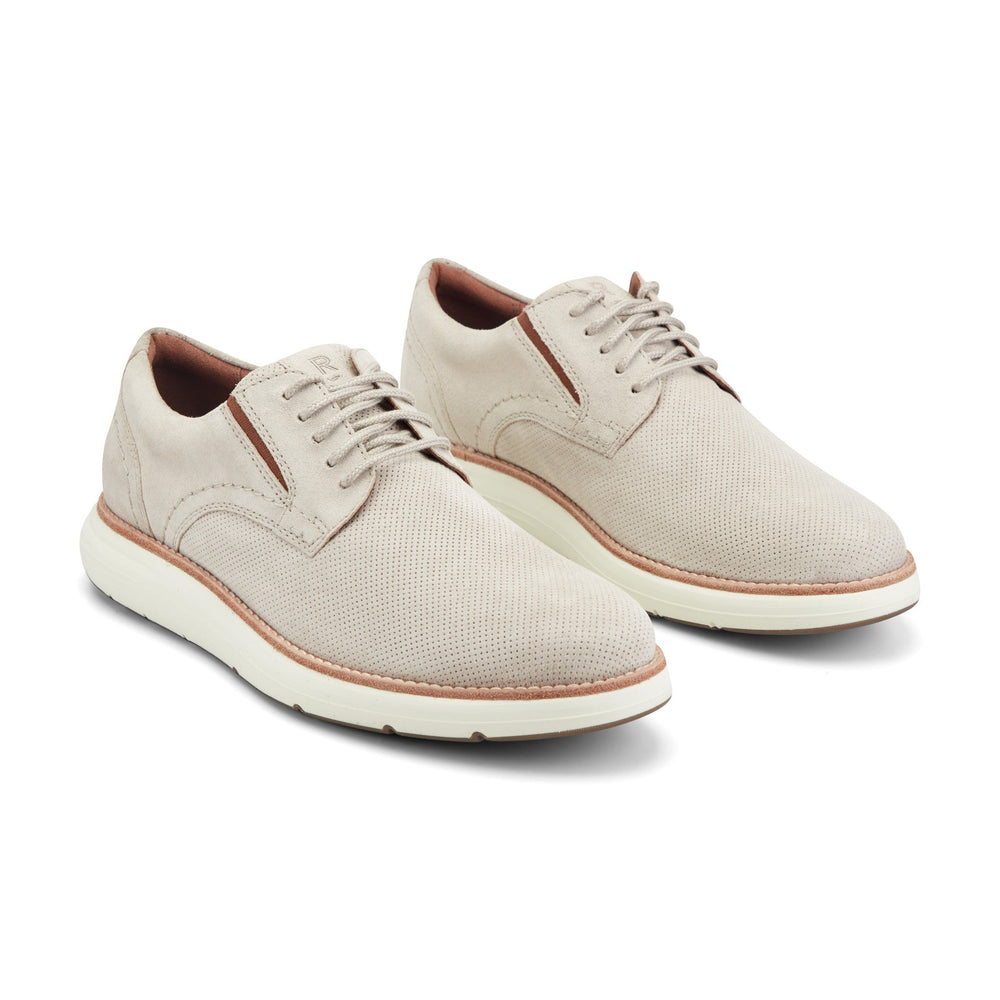 Rockport Men / Total Motion Cadman Casual Lace-up Oxford Sneakers - Taupe Suede