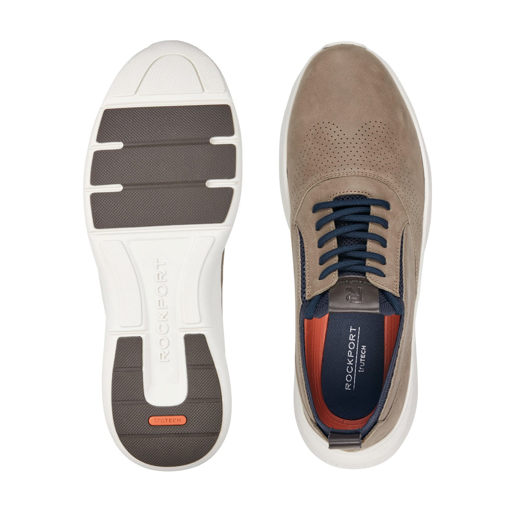 Rockport Men / Jeffson Casual Lace-up Sneakers - Taupe Leather