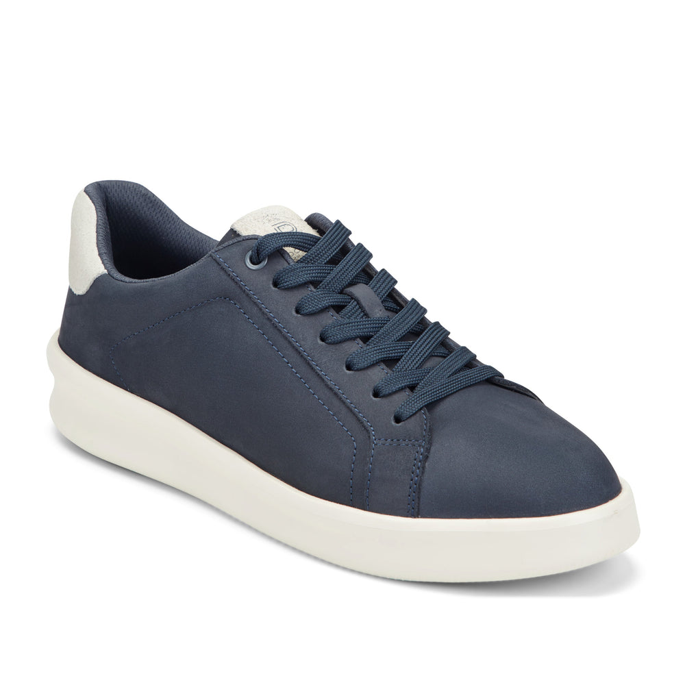 Rockport Men / Lite Court Lace-up Casual Sneakers - Dark Blue Leather