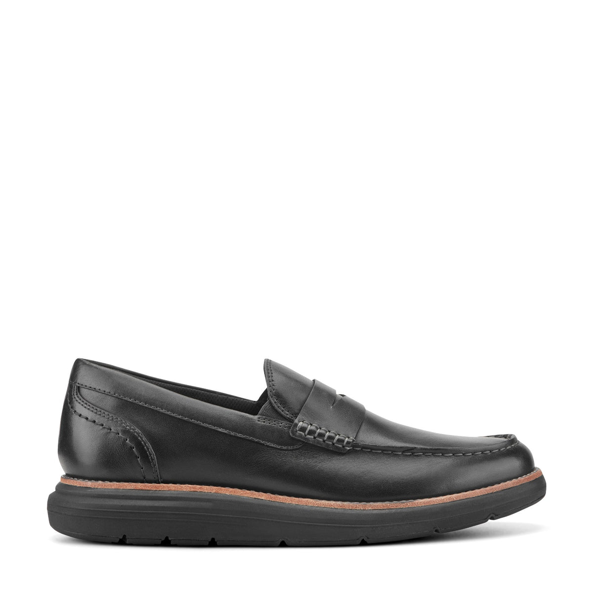 Rockport Men / Total Motion Cadwyn Loafers - Black Leather