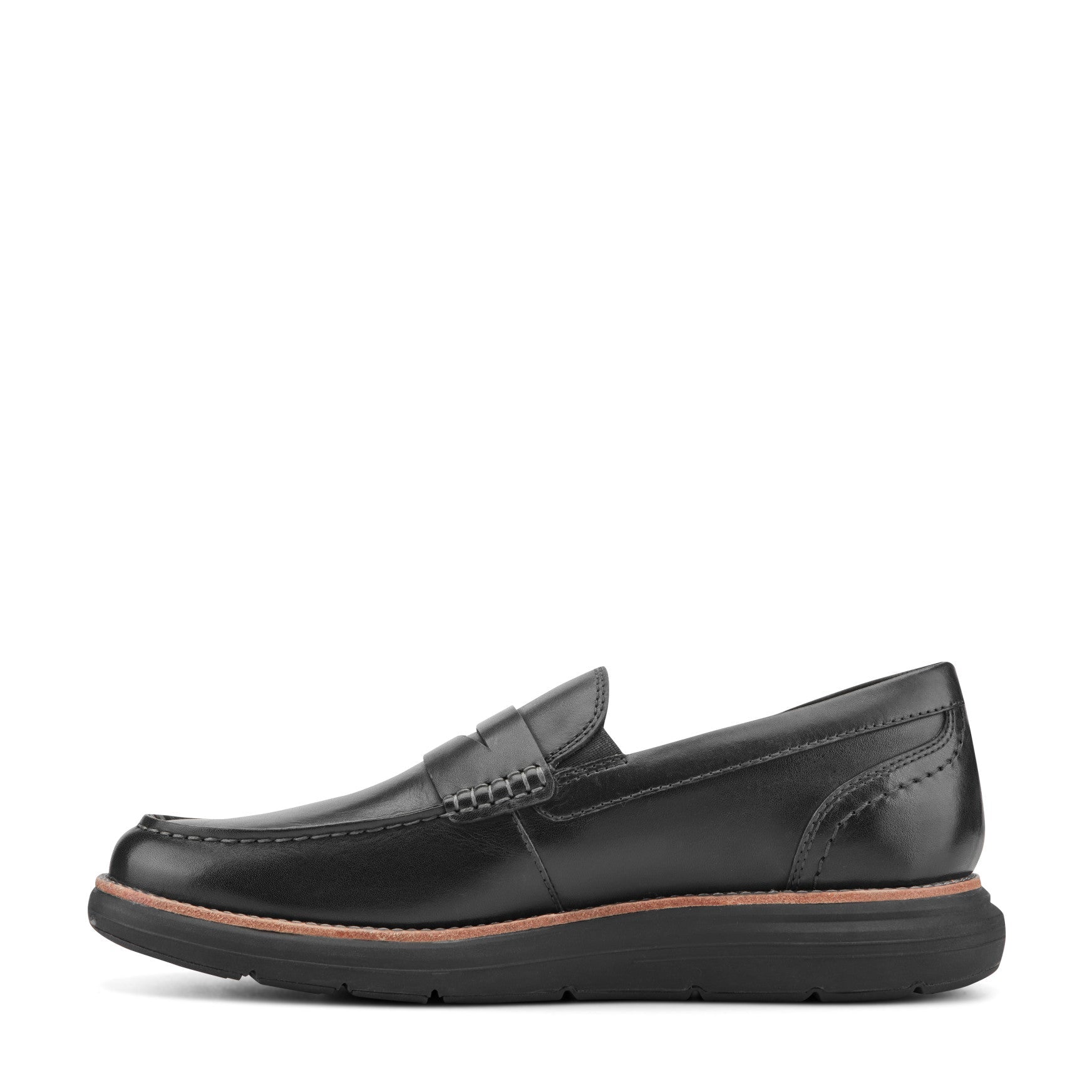 Rockport Men / Total Motion Cadwyn Loafers - Black Leather