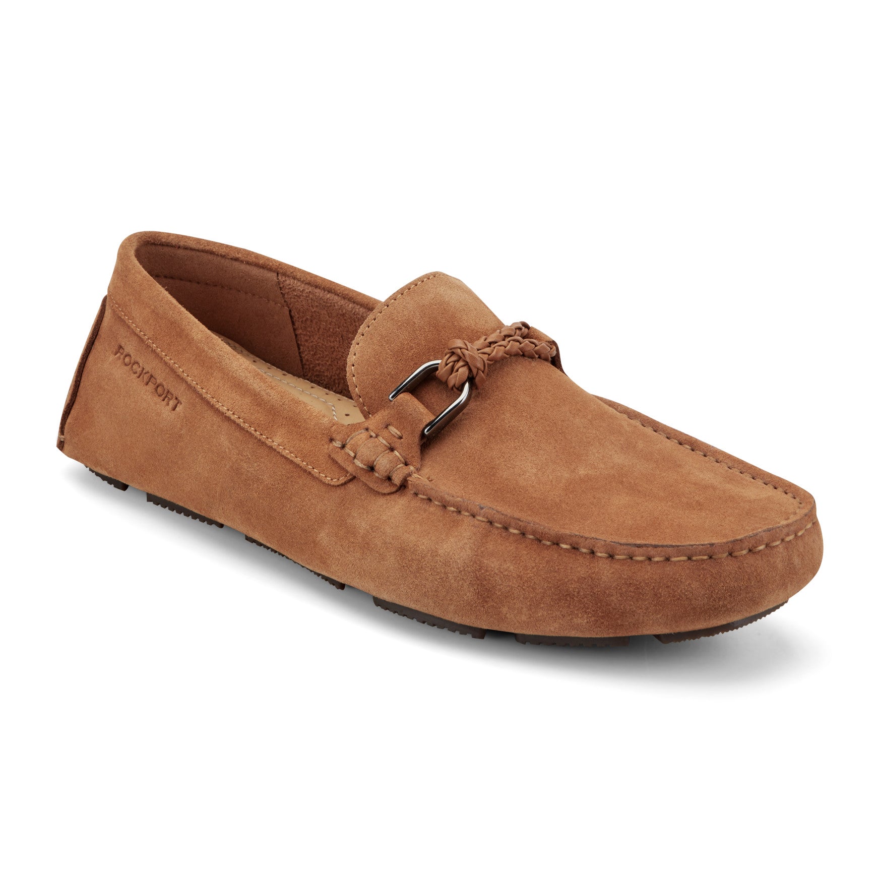 Rockport Men / Roland Loafers - Medium Natural Suede