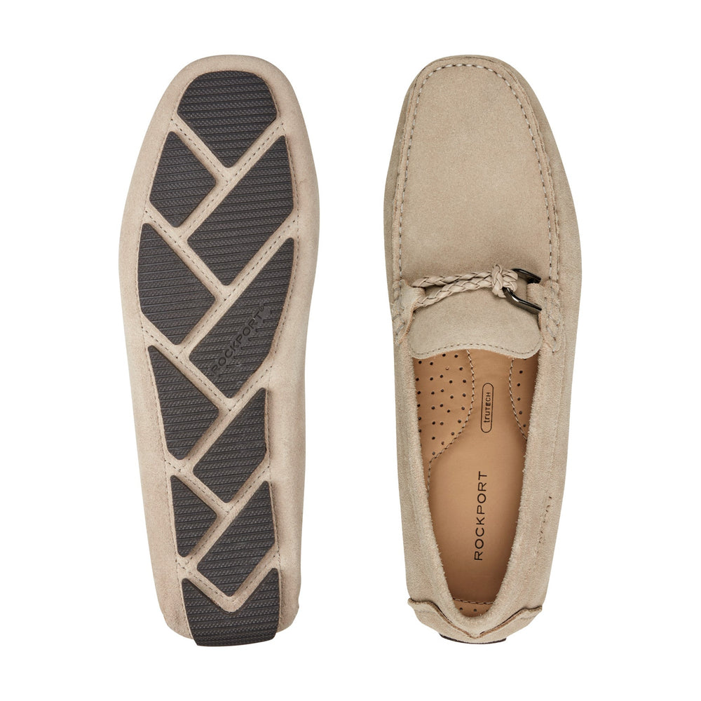 Rockport Men / Roland Loafers - Taupe Suede