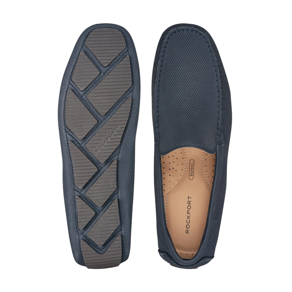 Rockport Men / Rodger Loafers - Dark Blue Suede