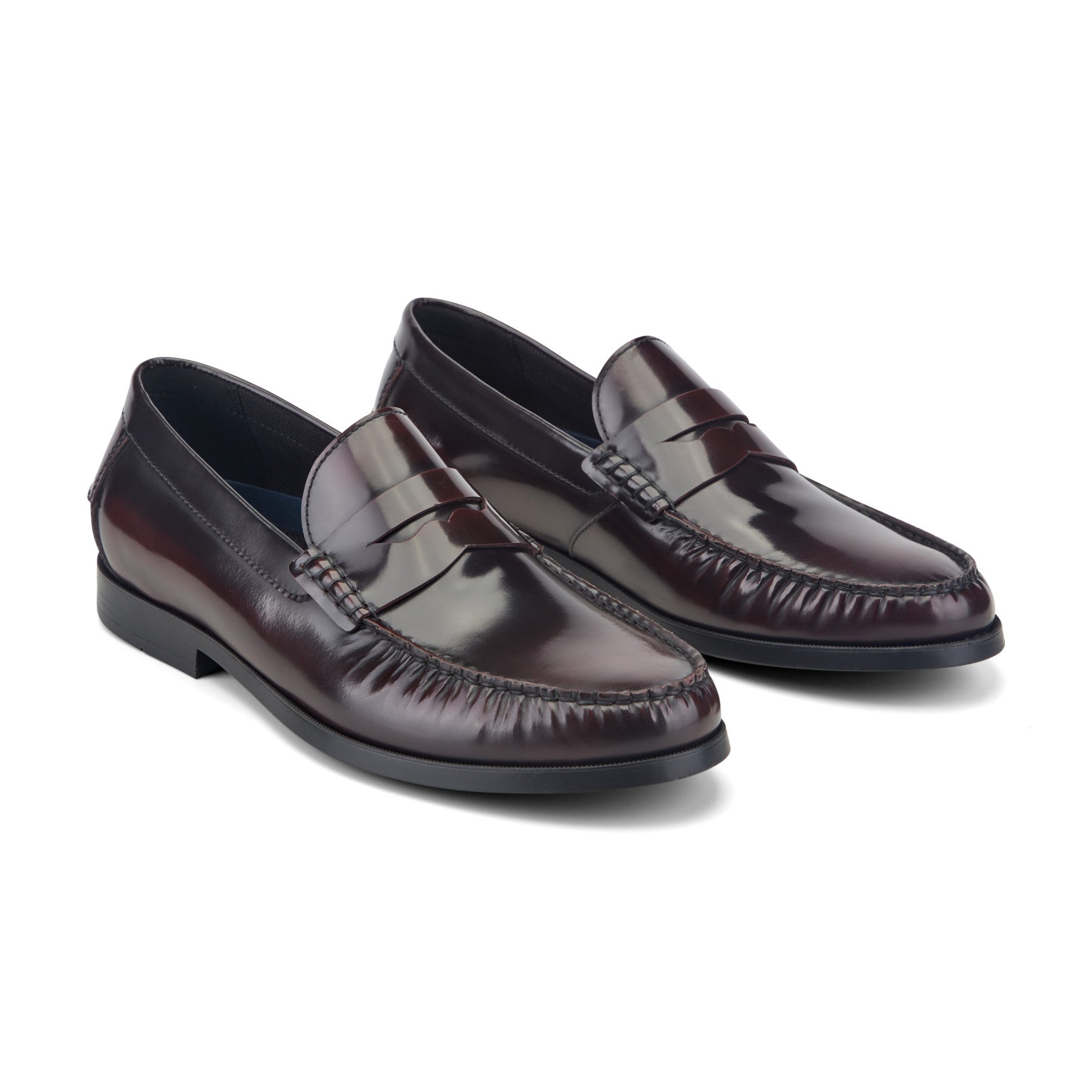 Rockport Men / Willcox Classic Penny Loafers - Dark Burgundy Leather