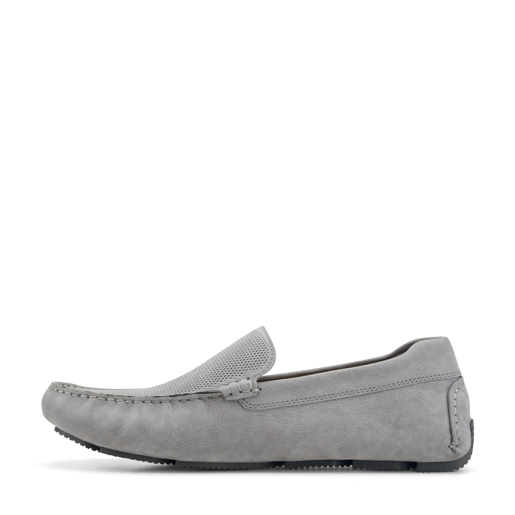 Rockport Men / Rodger Loafers - Light Gray Suede