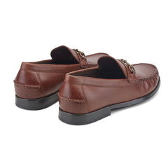 Rockport Men / Whit Classic Bit Loafers - Dark Natural Leather