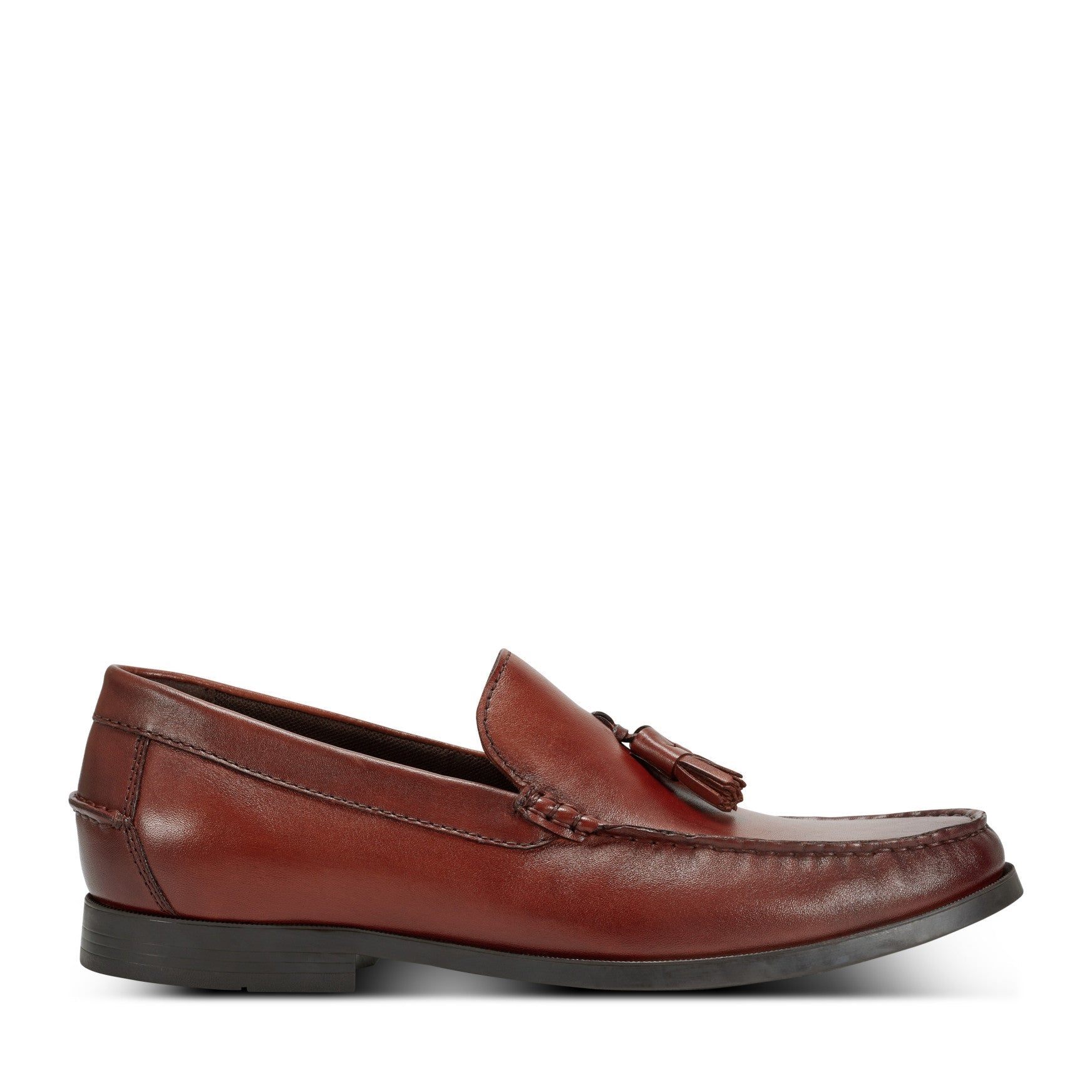 Rockport Men / Whitlaw Tassel Loafers - Dark Natural Leather