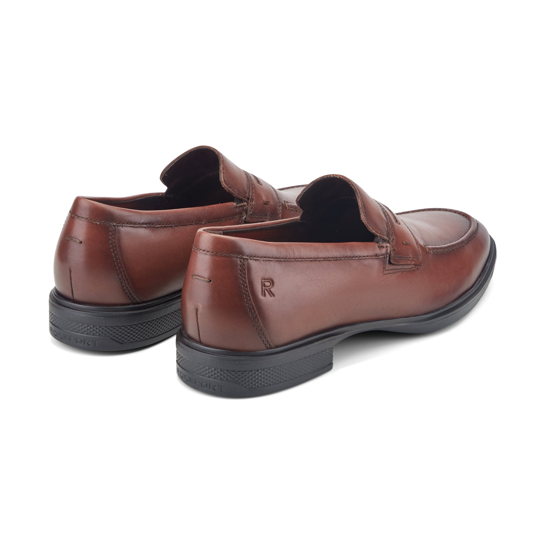 Rockport Men / Keenan Penny Loafers - Medium Natural Leather