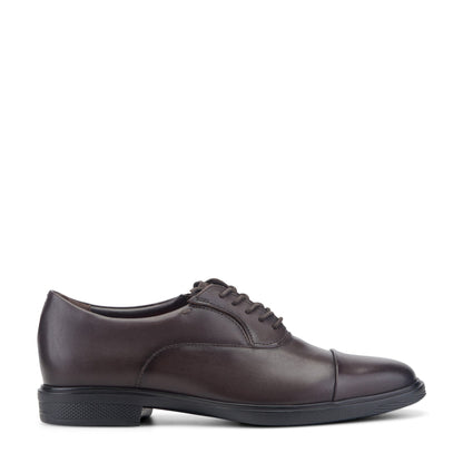 Rockport Men / Keefe Dress Cap Toe Lace-up Oxfords - Dark Brown Leather