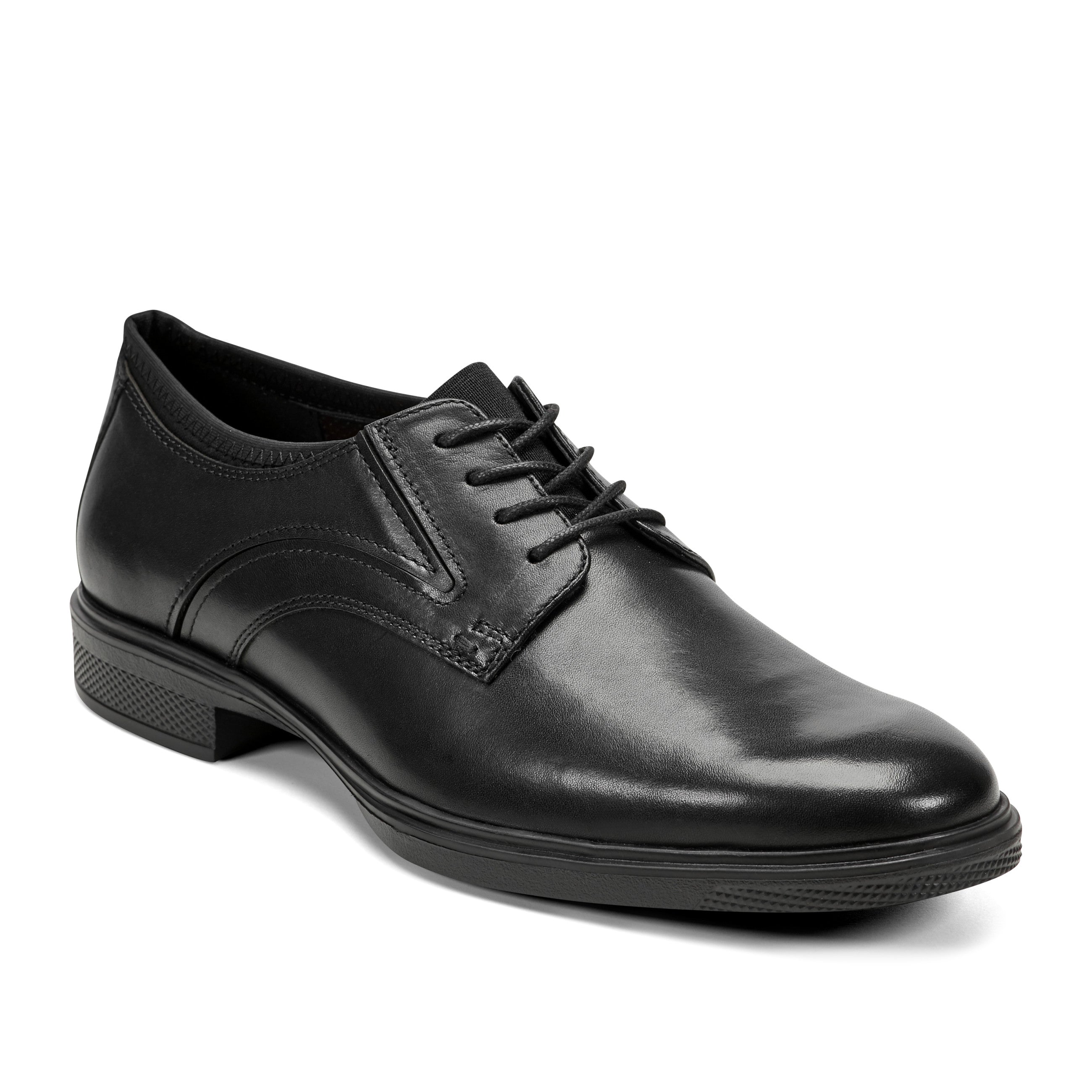 Rockport Men / Keelan Dress Plain Toe Lace-up Oxfords - Black Leather