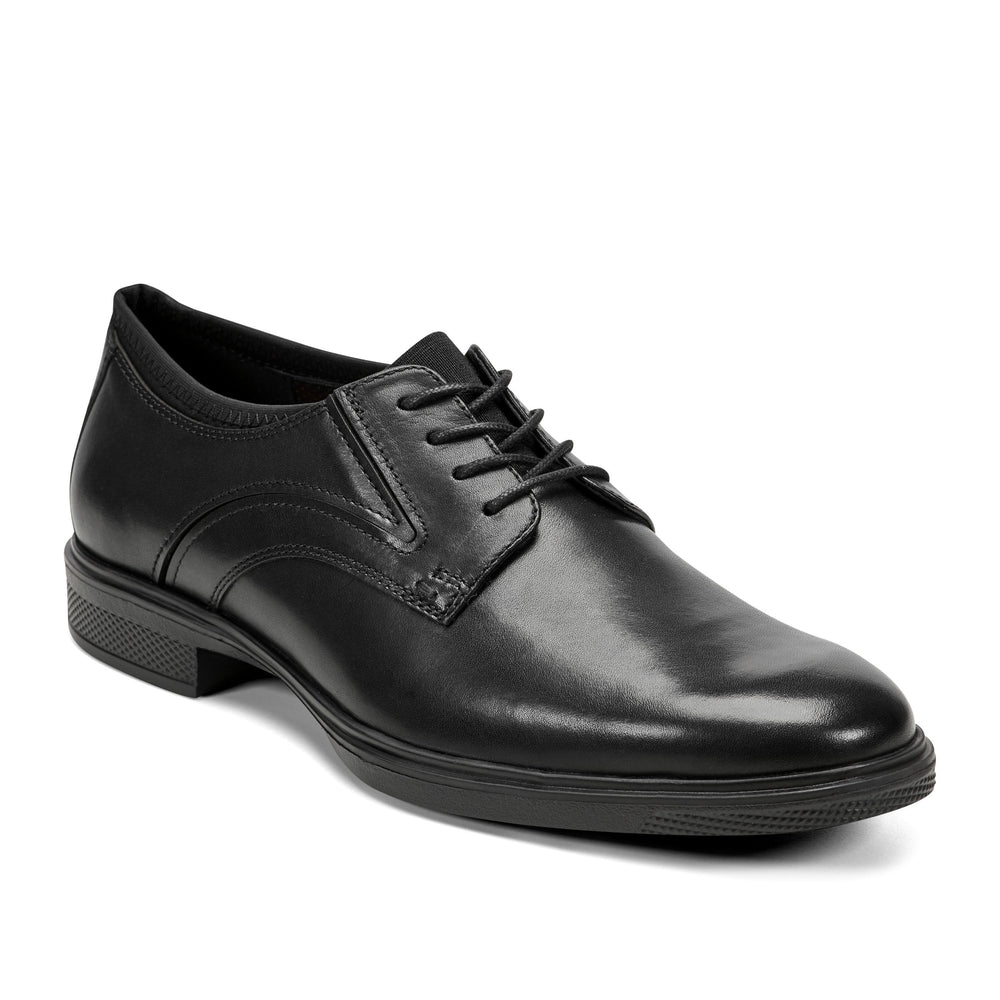 Rockport Men / Keelan Dress Plain Toe Lace-up Oxfords - Black Leather