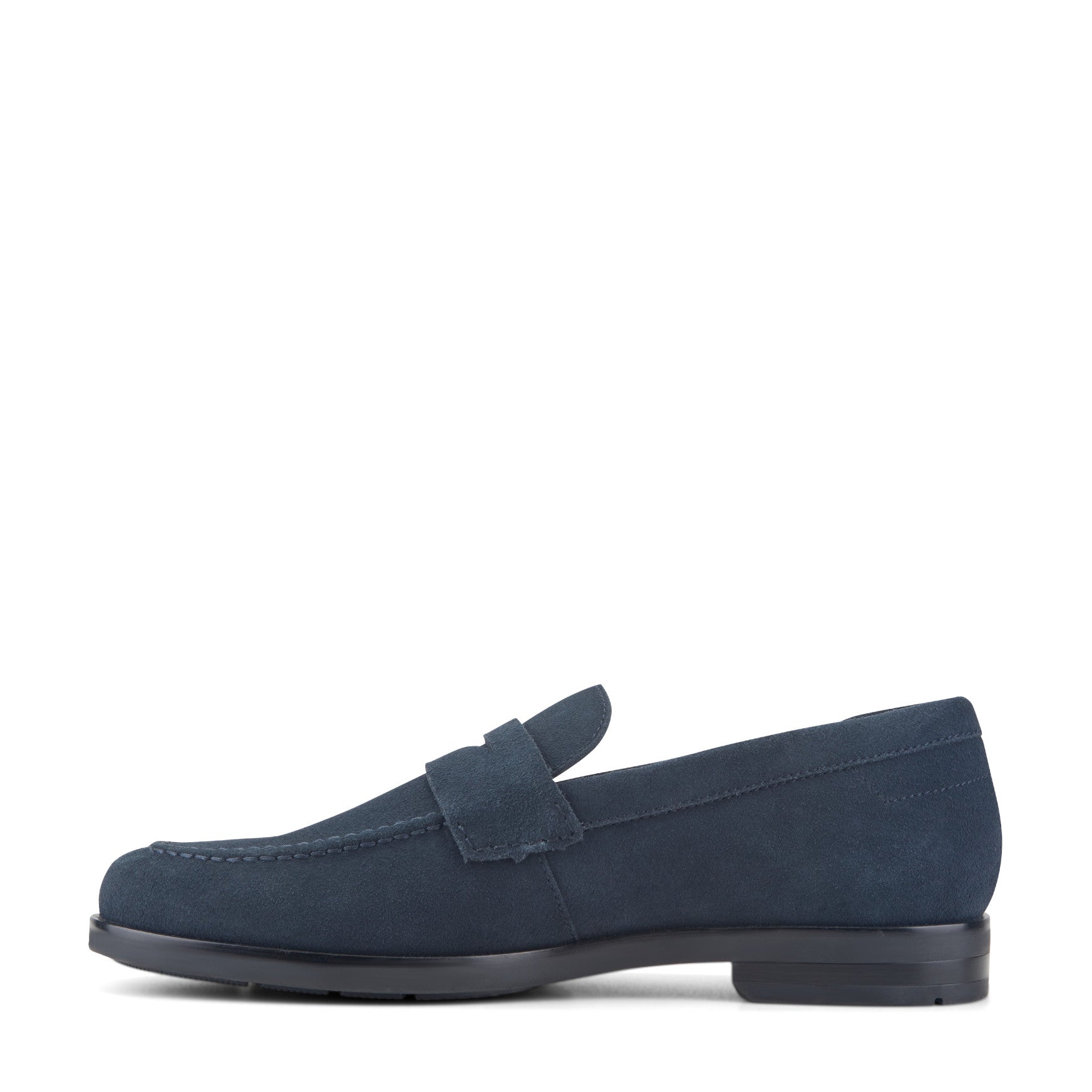 Rockport Men / Sutton Penny Loafers - Dark Blue Suede