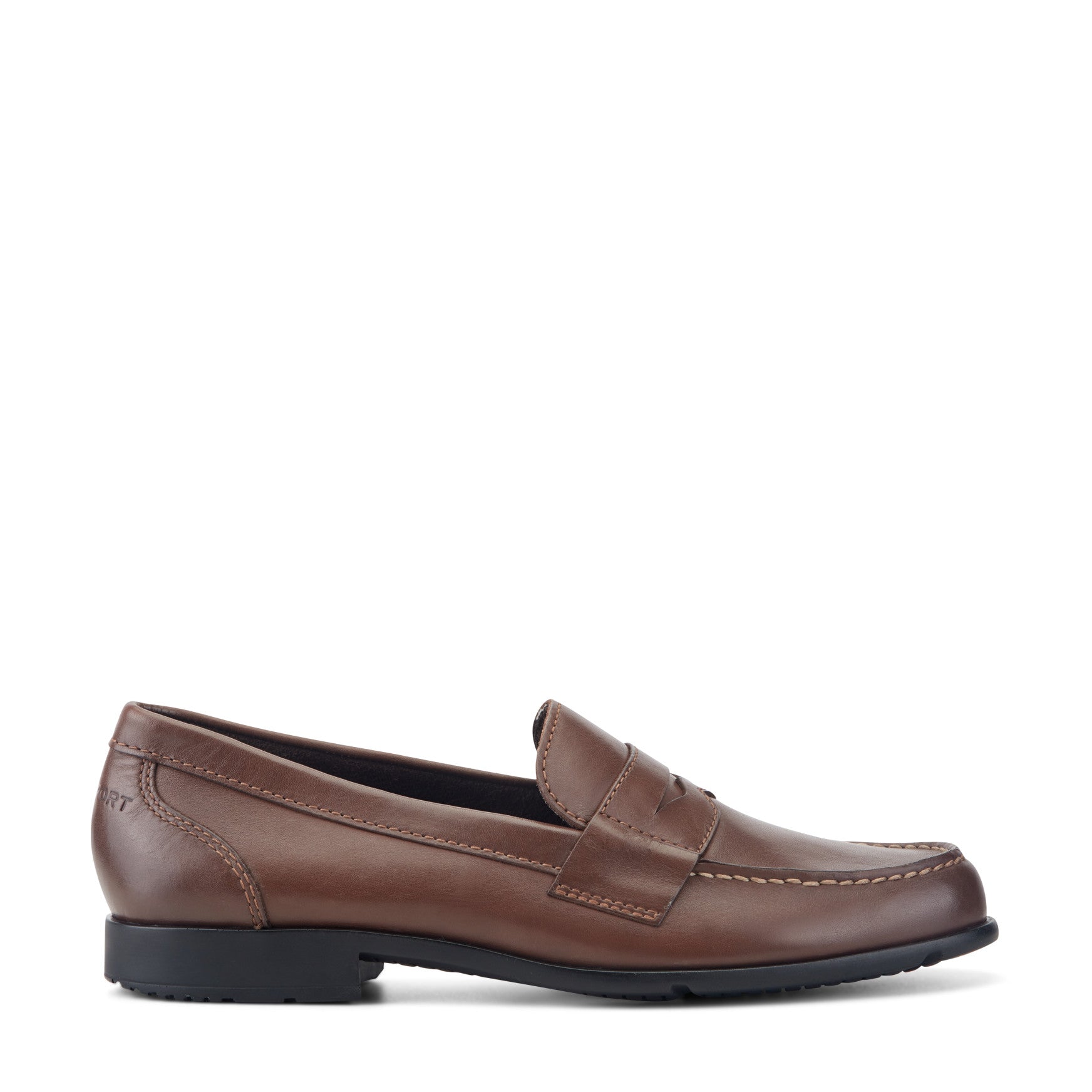 Rockport Men / Classic Penny Loafers - Dark Brown Leather