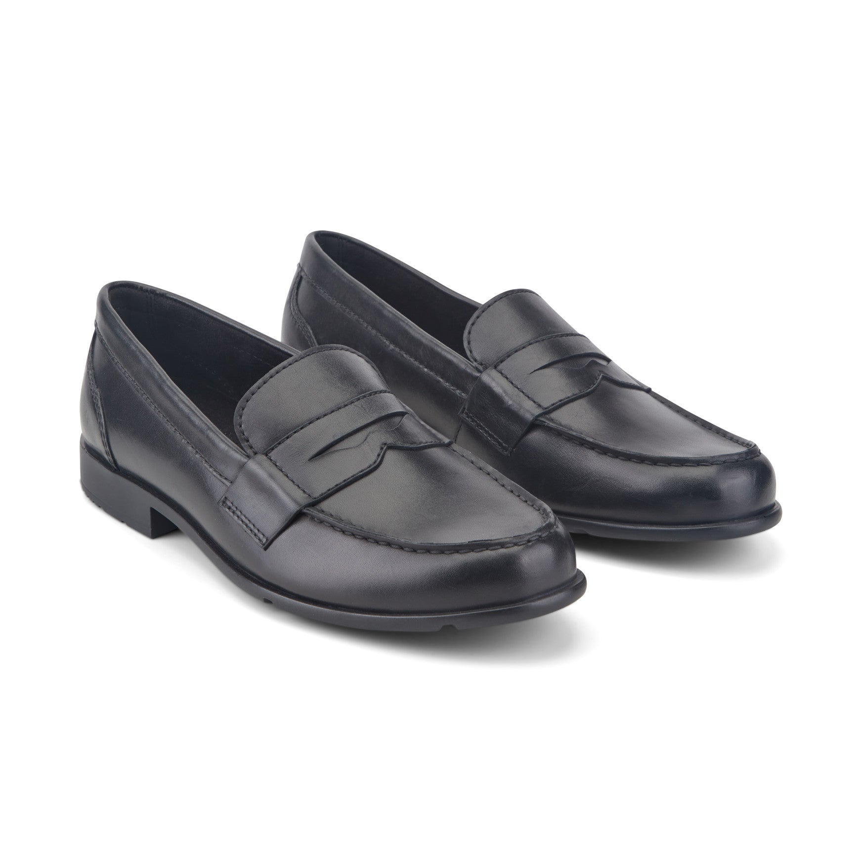 Rockport Men / Classic Penny Loafers - Black Leather