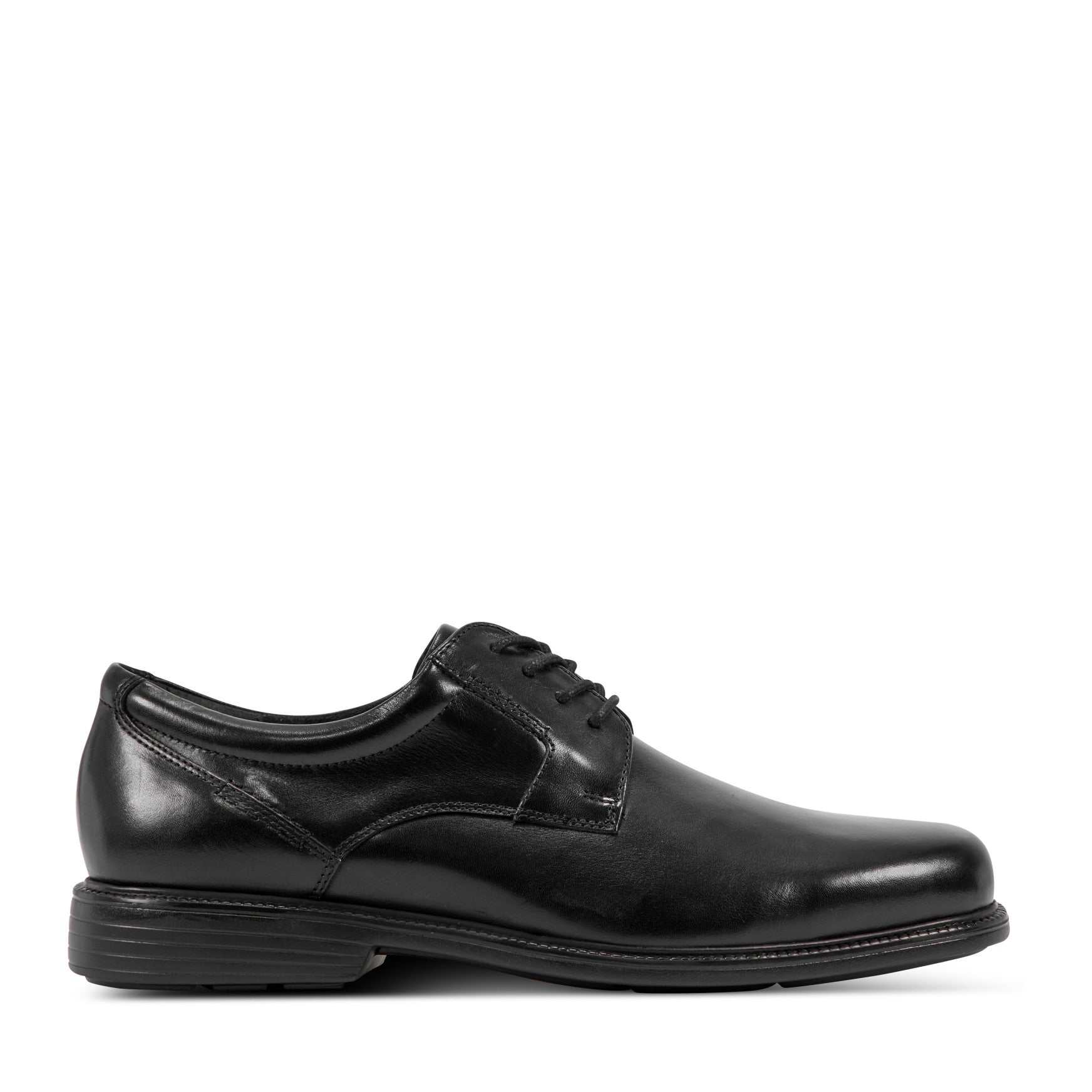 Rockport Men / Charles Road Plain Toe Oxford - Black Leather