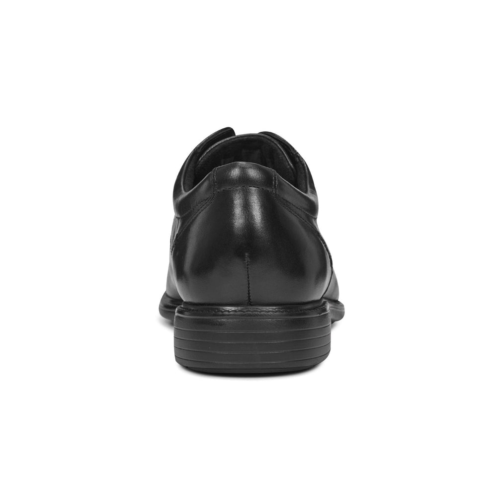Rockport Men / Charles Road Plain Toe Oxford - Black Leather