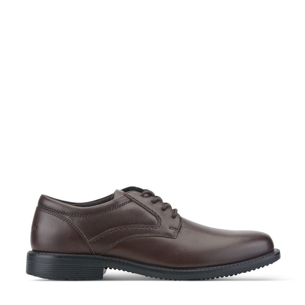 Rockport Men / Style Leader 2 Plain Toe Oxford - Dark Brown Leather