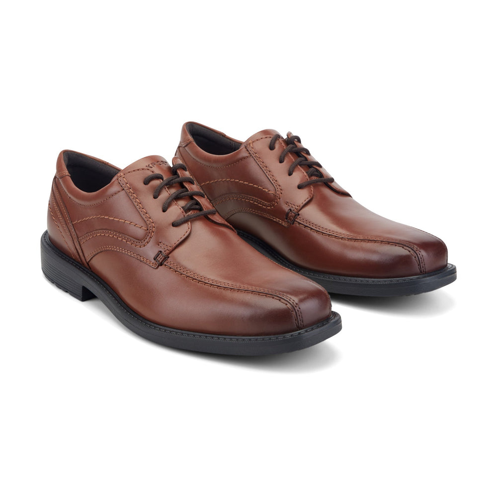 Rockport Men / Style Leader 2 Bike Toe Oxford - New Brown Gradient Leather