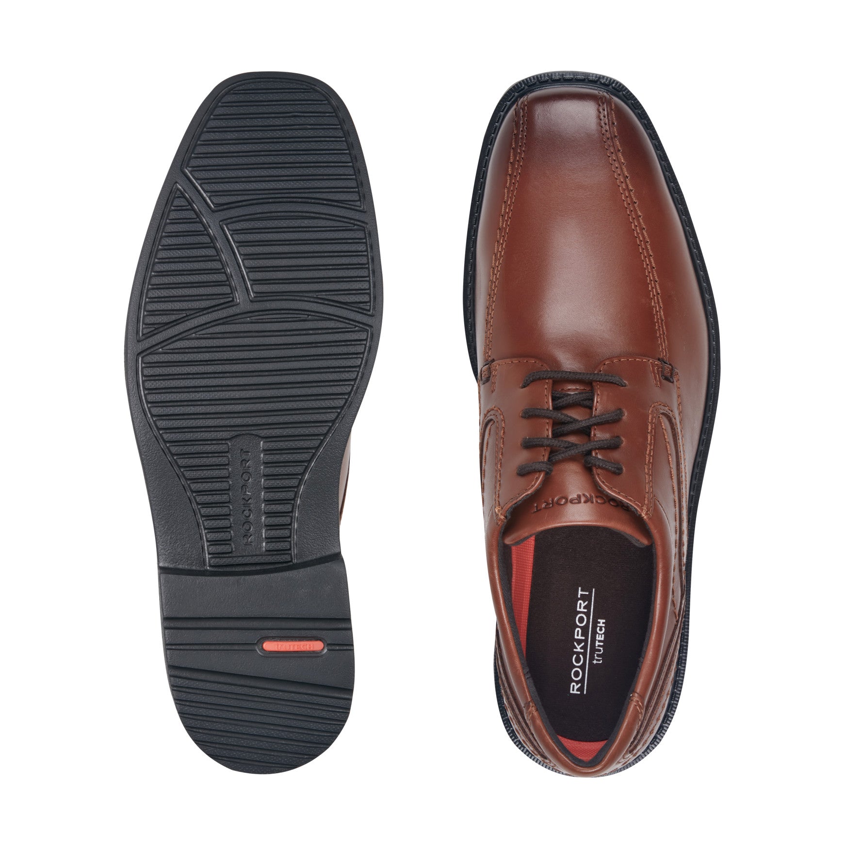 Rockport Men / Style Leader 2 Bike Toe Oxford - New Brown Gradient Leather