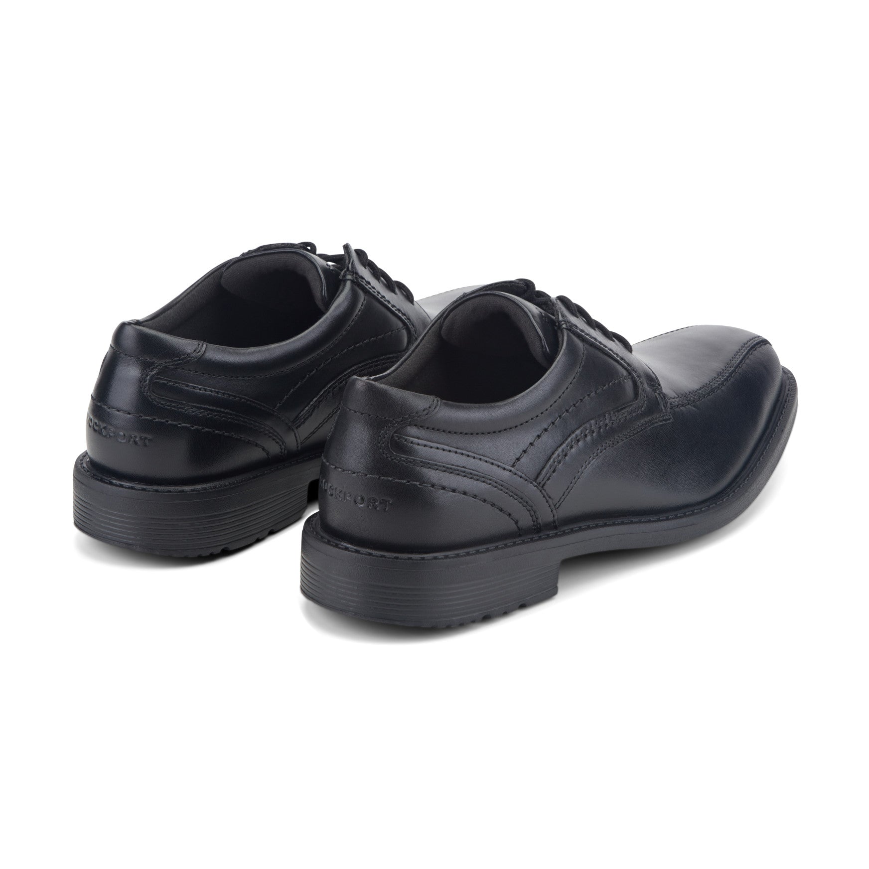 Rockport Men / Style Leader 2 Bike Toe Oxford - Black Leather