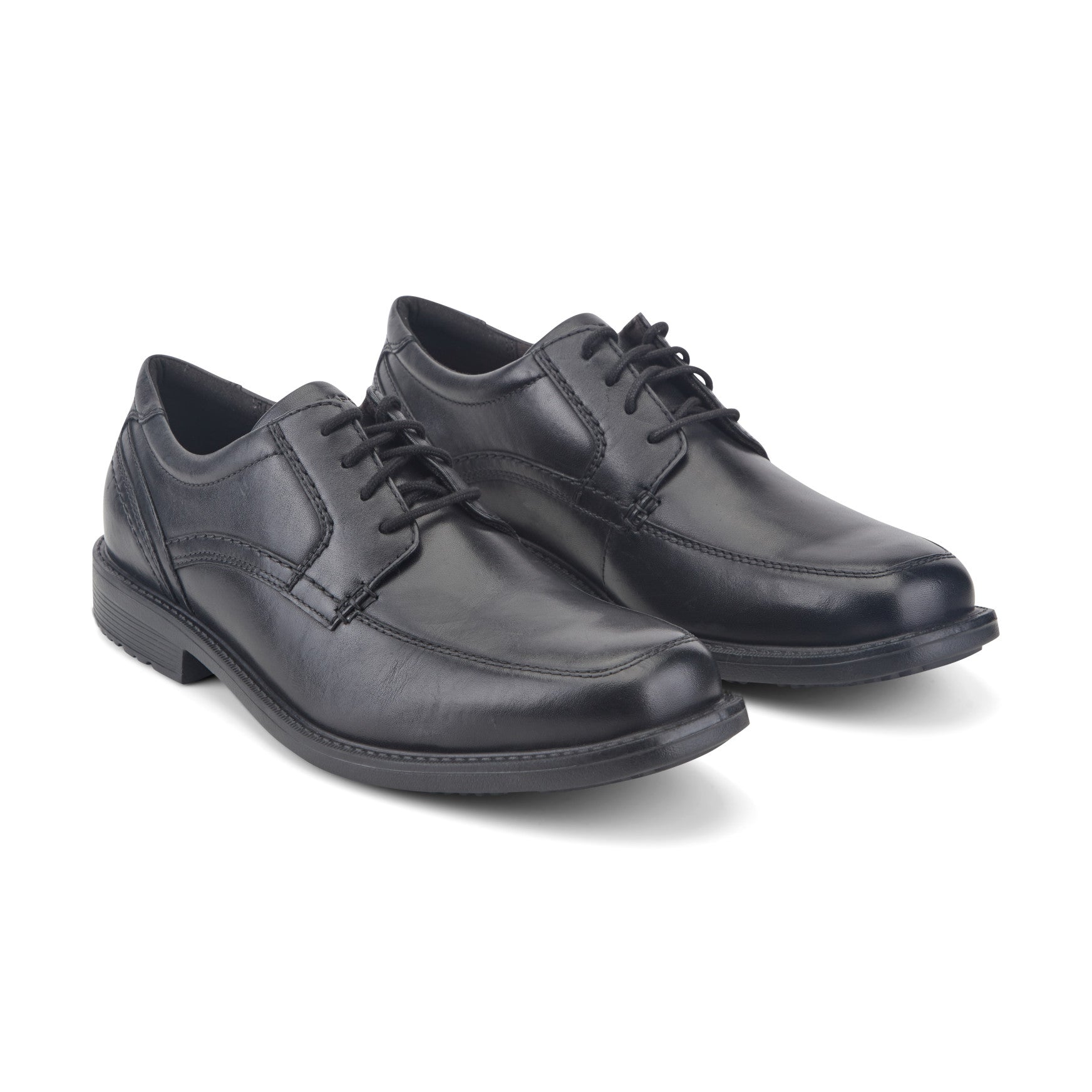 Rockport Men / Style Leader 2 Apron Toe Oxford - Black Leather