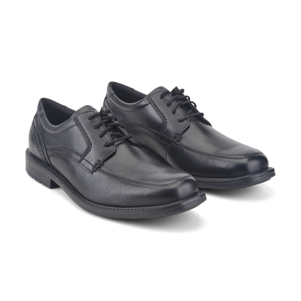 Rockport Men / Style Leader 2 Apron Toe Oxford - Black Leather