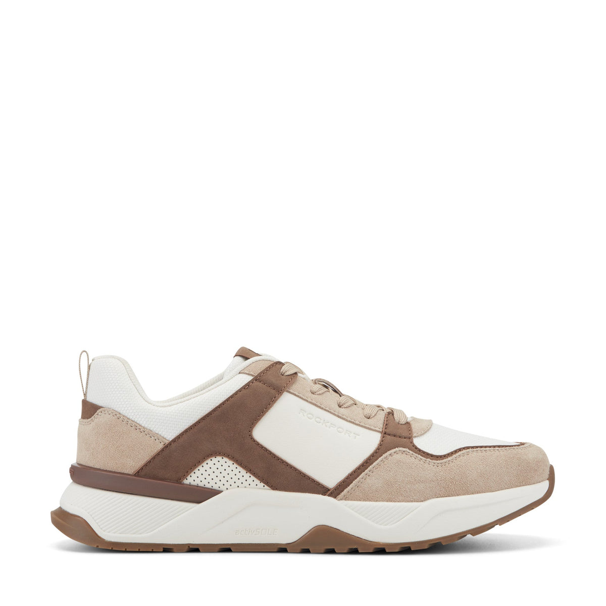 Rockport Men / ProWalker Norris Casual Sneakers - Medium Natural Suede