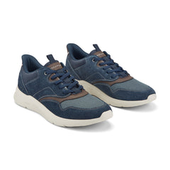 Rockport Men / Shawn Step Activated Casual Lace-up Sneakers - Dark Blue Suede