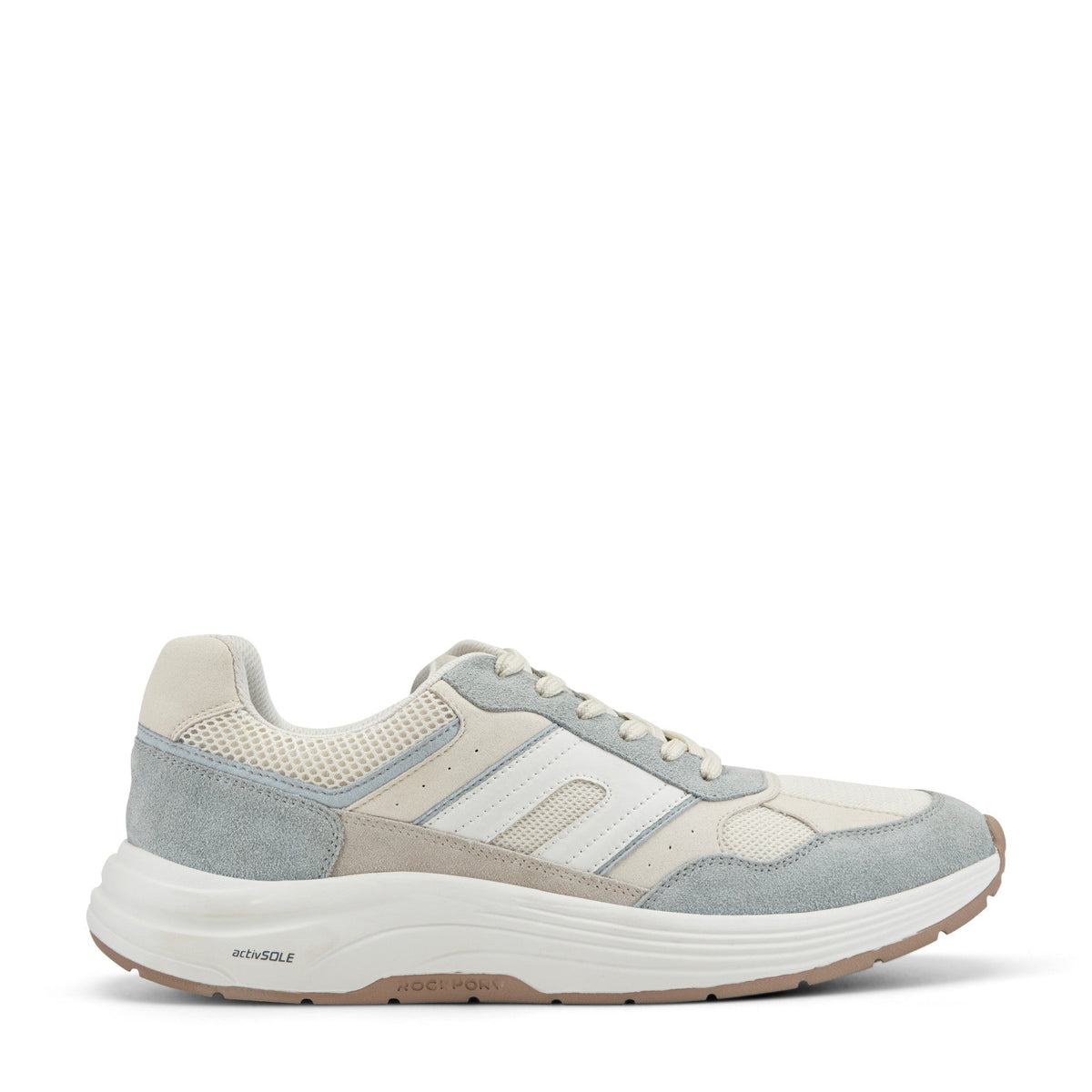 Rockport Men / Henry Casual Lace-Up Sneakers - Light Blue Suede