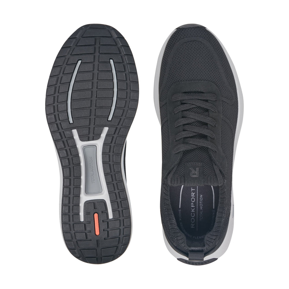 Rockport Men / Total Motion Tilton Casual Lace-up Sneakers - Black