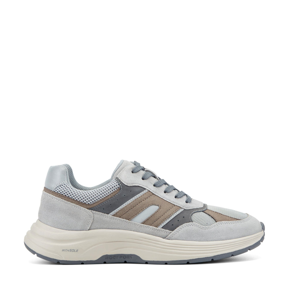 Rockport Men / Henry Casual Lace-Up Sneakers - Dark Gray Suede