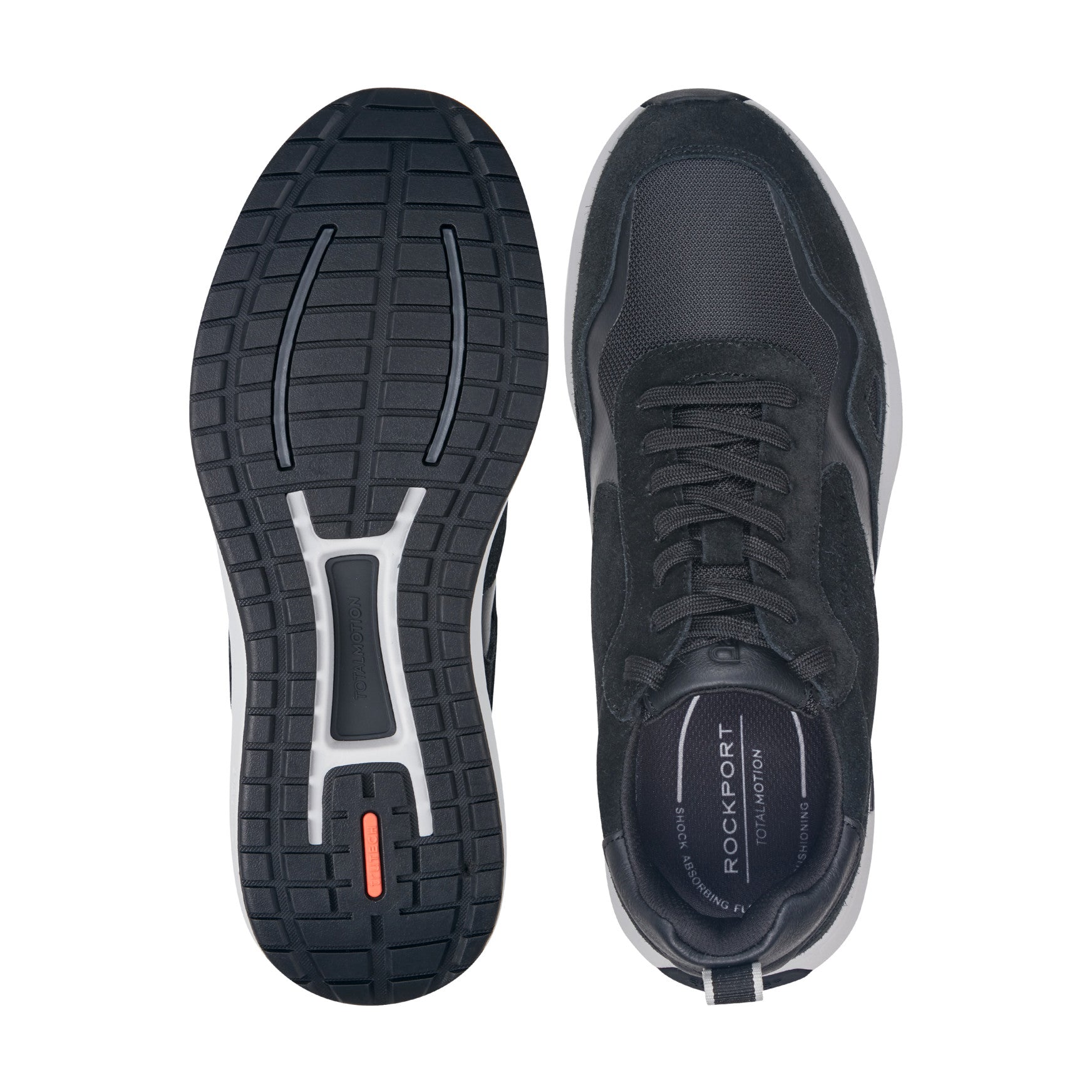 Rockport Men / Total Motion Tilman Lace-up Casual Sneakers - Black