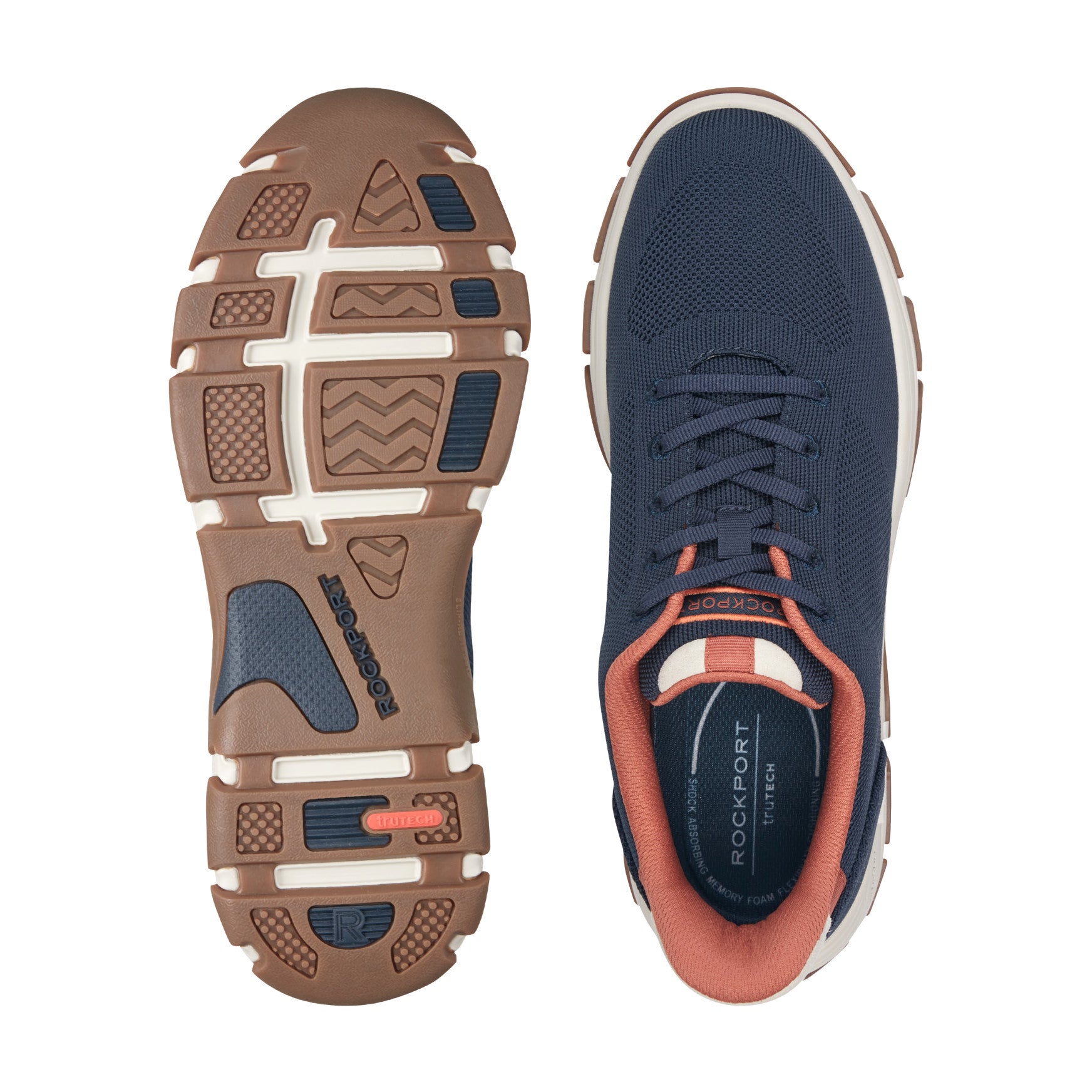 Rockport Men / Rafferty Step Activated Lace-up Casual Sneakers - Dark Blue