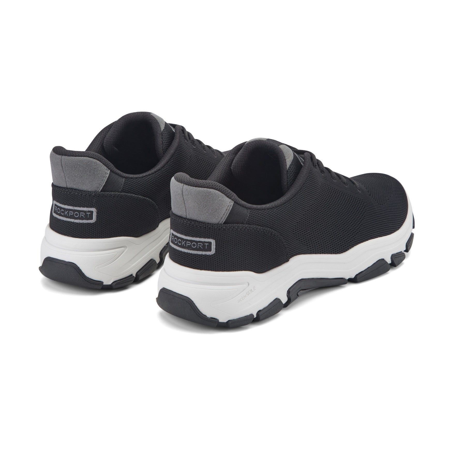 Rockport Men / Rafferty Step Activated Lace-up Casual Sneakers - Black