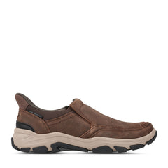 Rockport Men / Reece Step Activated Slip-ons - Medium Brown Suede