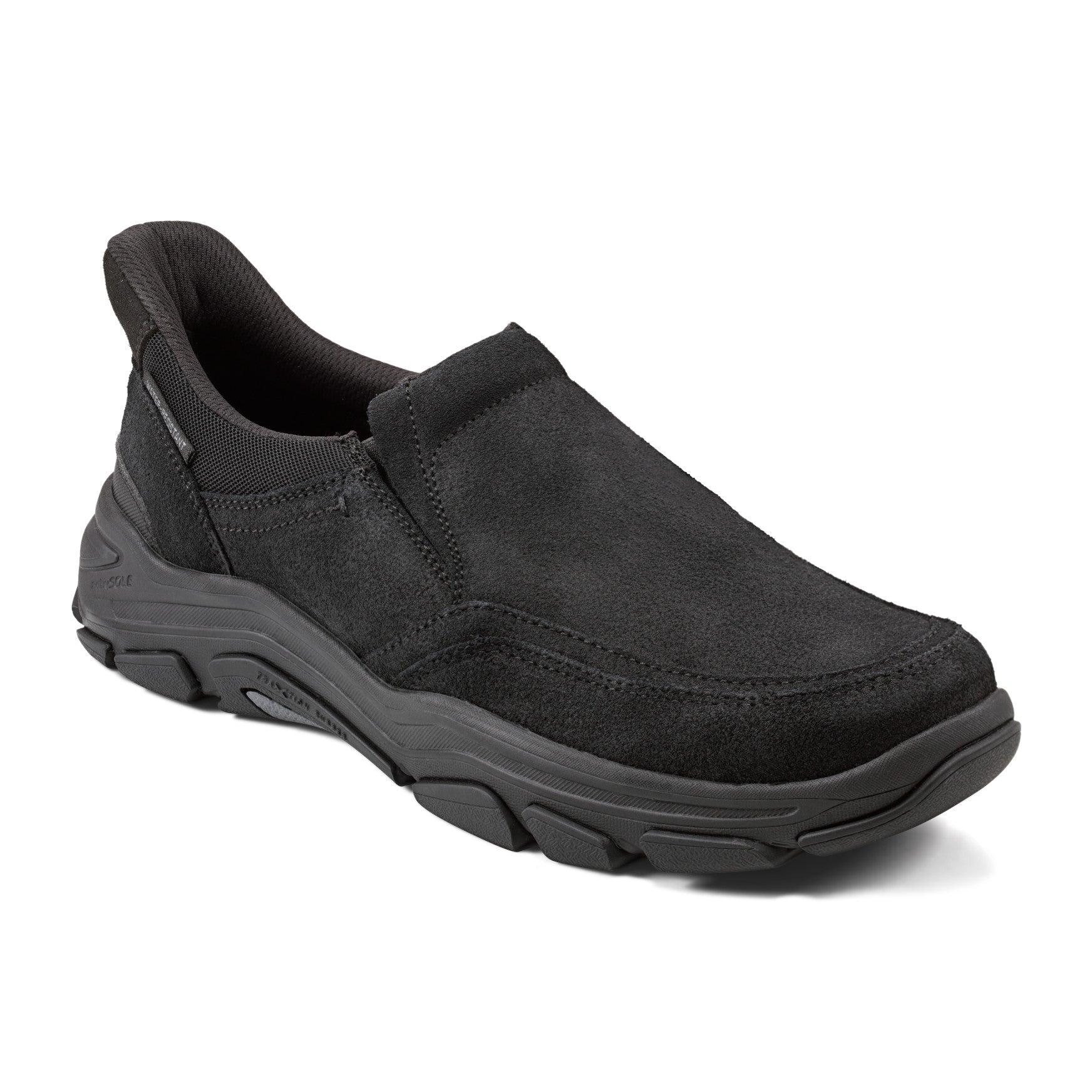 Rockport Men / Reece Step Activated Slip-ons - Black Suede