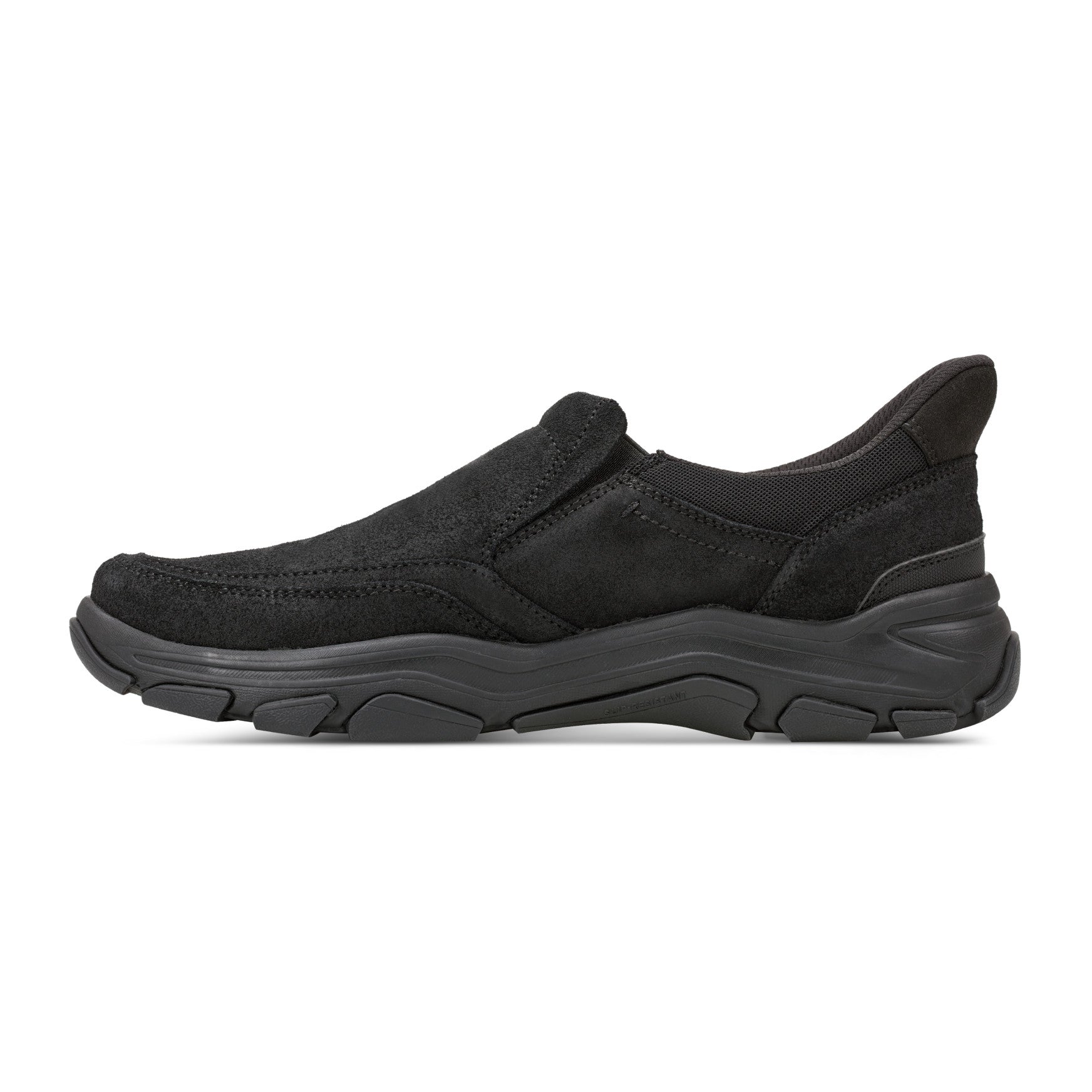 Rockport Men / Reece Step Activated Slip-ons - Black Suede