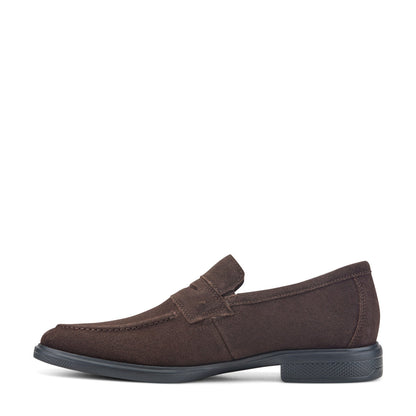 Rockport Men / Keenan Penny Loafers - Dark Brown Suede