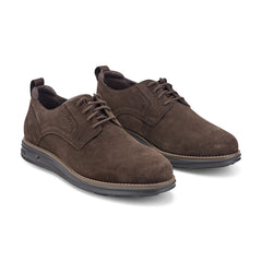 Rockport Men / Canton Casual Lace-up Oxford - Dark Brown Suede