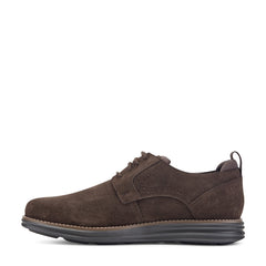 Rockport Men / Canton Casual Lace-up Oxford - Dark Brown Suede