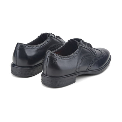 Rockport Men / Keegan Dress Wing Tip Lace-up Oxfords - Black Leather