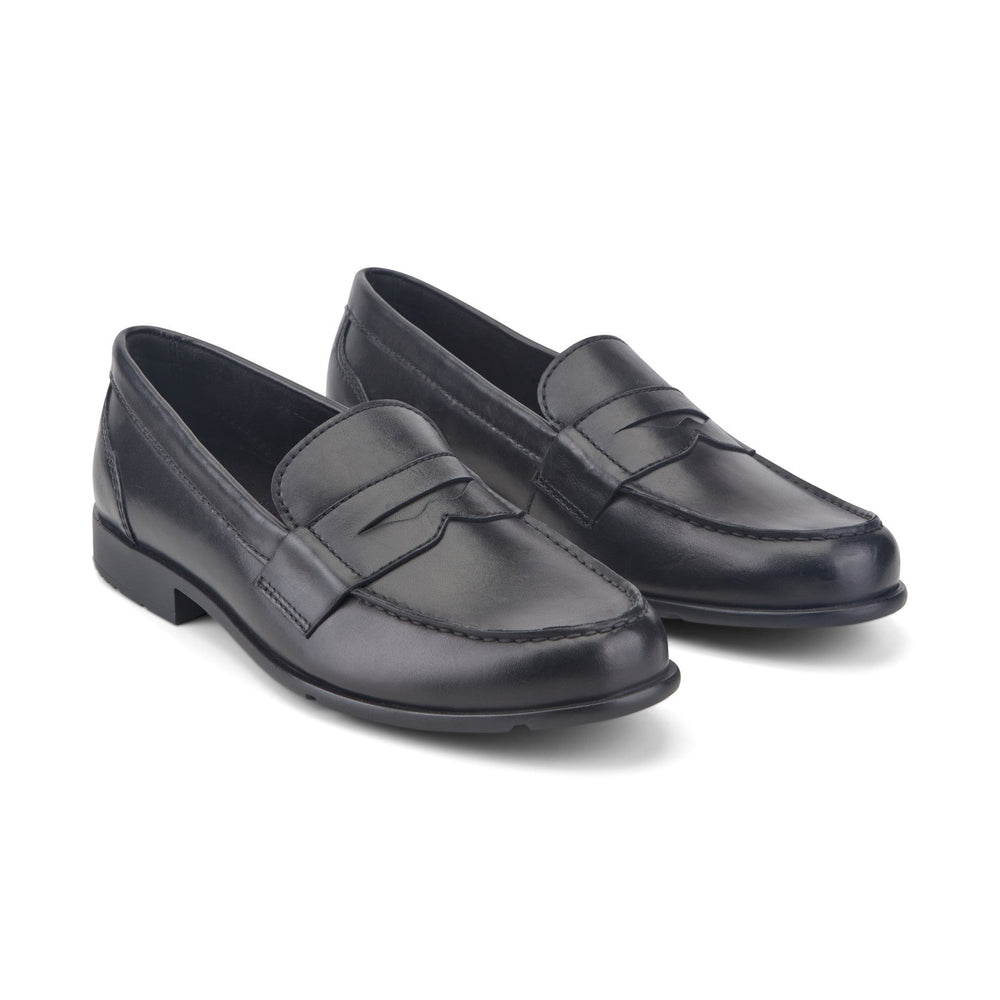 Rockport Men / Classic Penny Loafers - Black Leather