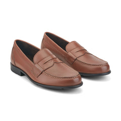 Rockport Men / Classic Penny Loafers - Cognac Leather