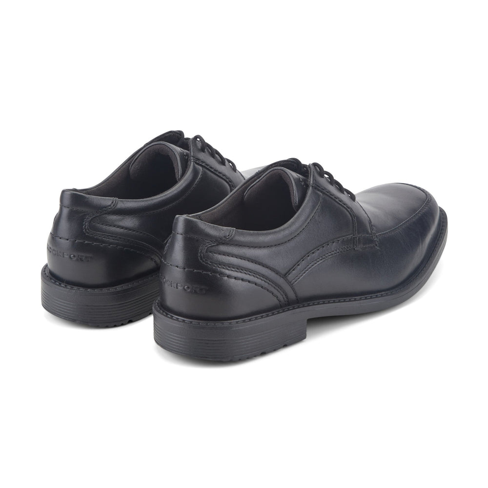 Rockport Men / Style Leader 2 Apron Toe Oxford - Black Leather