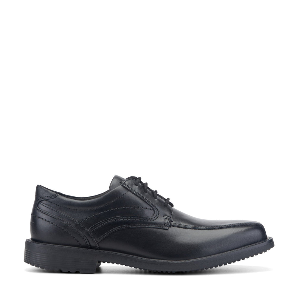 Rockport Men / Style Leader 2 Bike Toe Oxford - Black Leather