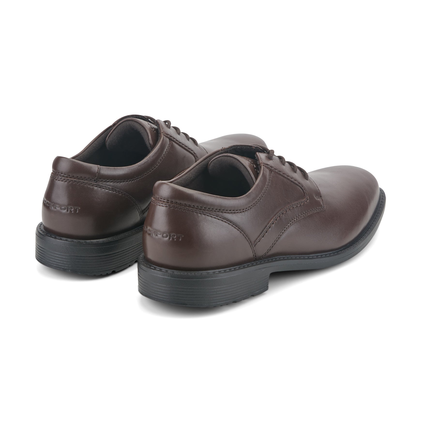 Rockport Men / Style Leader 2 Plain Toe Oxford - Dark Brown Leather
